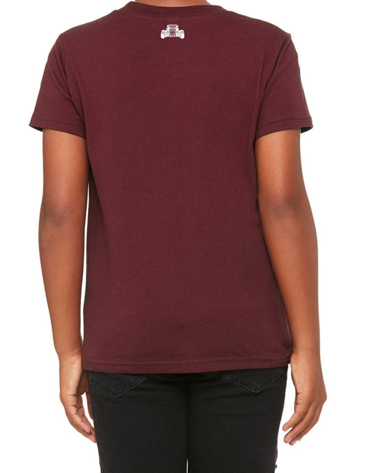 Cruizers Youth Jersey T-Shirt - Maroon