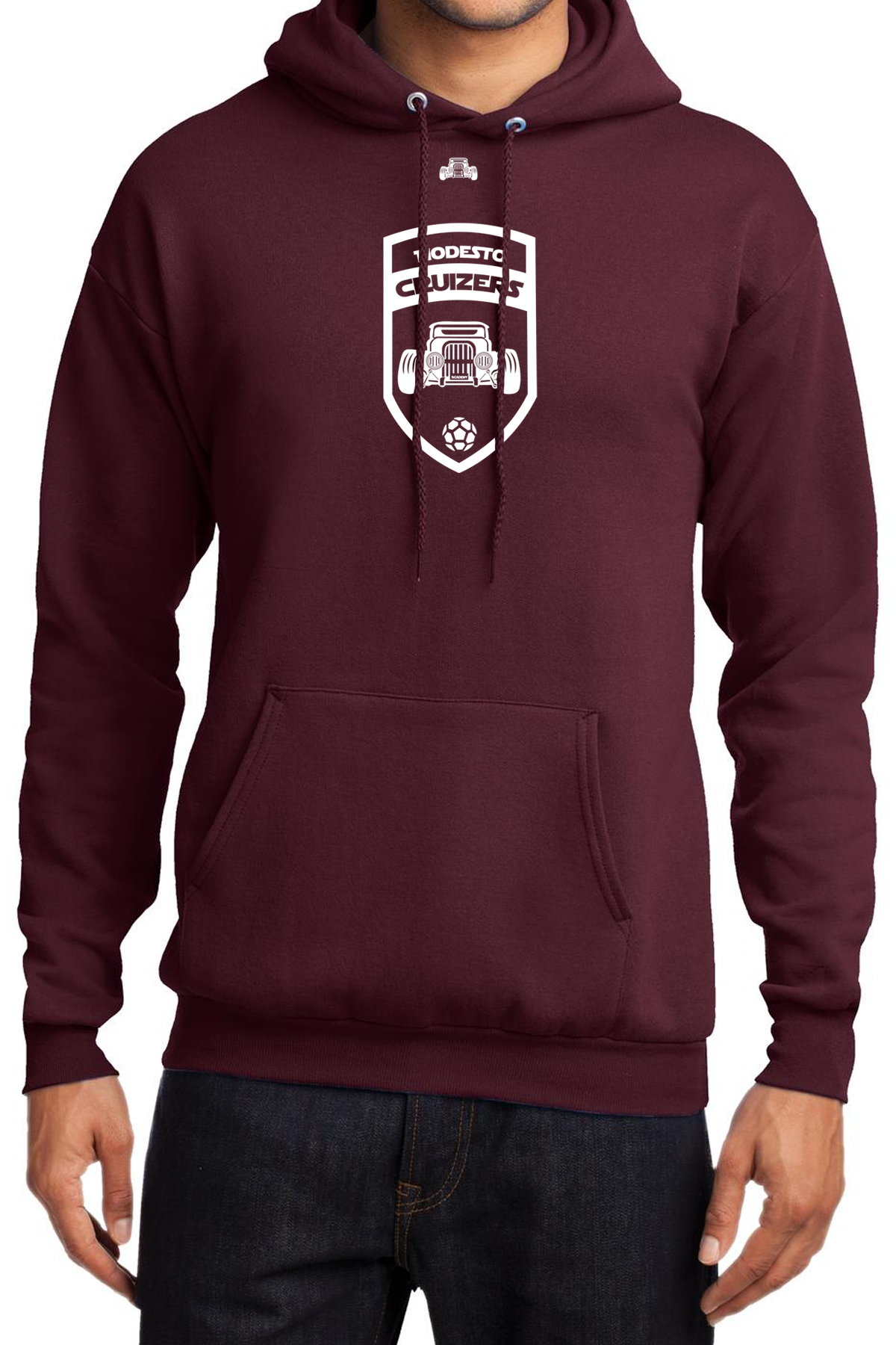 Cruizers Adult Hoodie – Maroon