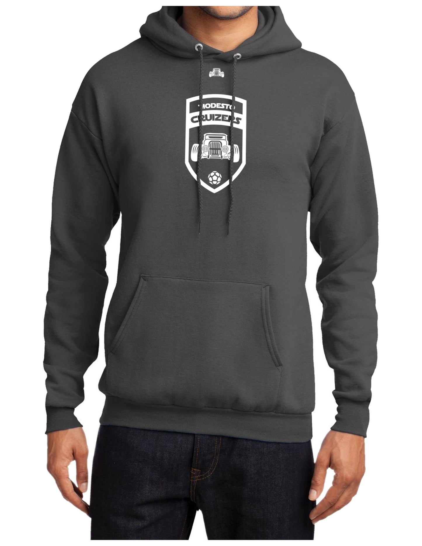 Cruizers Adult Hoodie – Gray