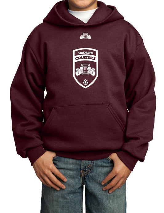 Cruizers Youth Hoodie - Maroon